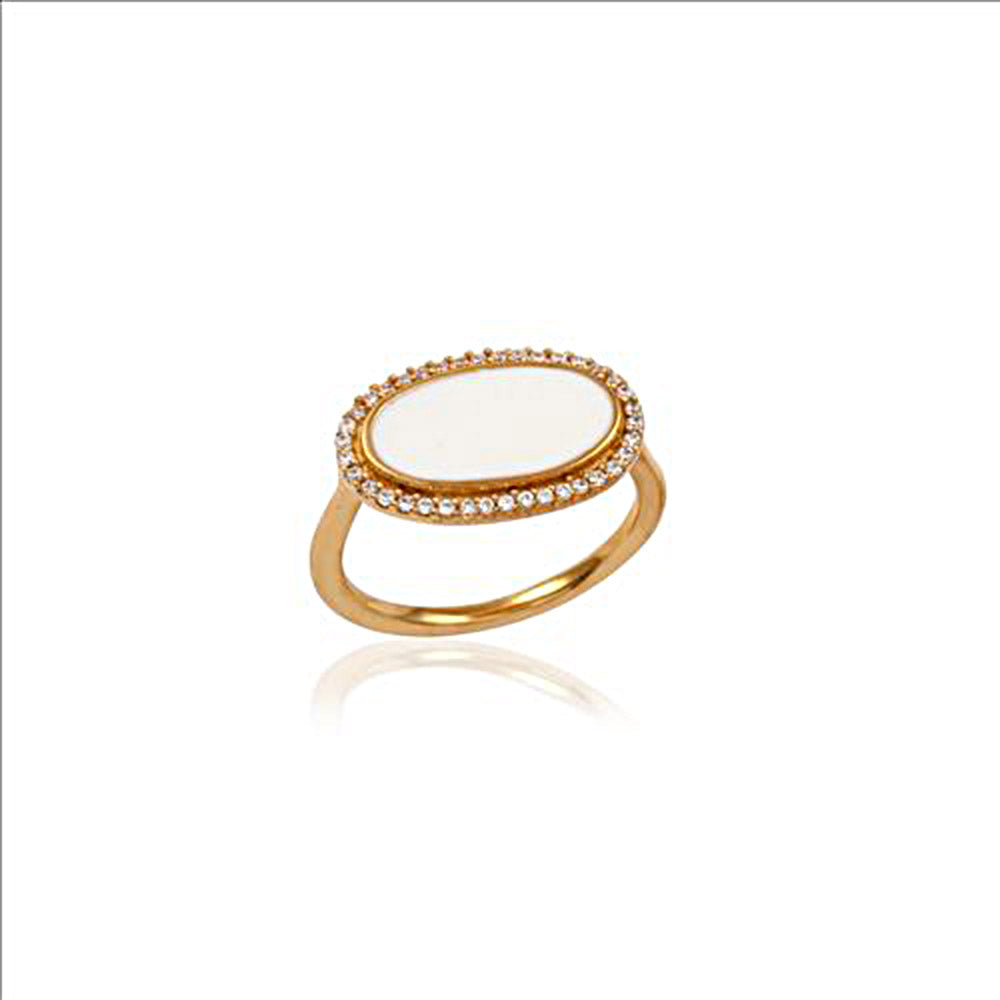 925 Sterling Silver Multi Stone Silver Ring