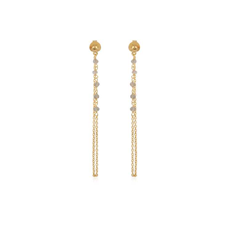925 Silver Chain Earring