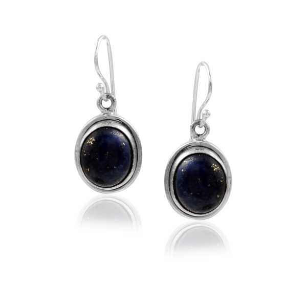 Single Stone Silver Earring Made Wih 925 Sterling Silver