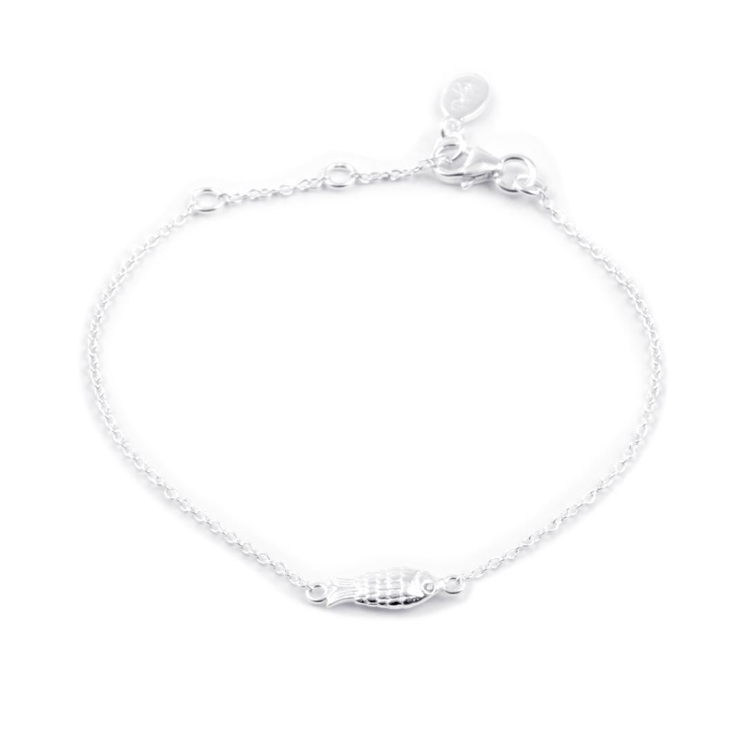 Silver Bracelet with Fish design With 925 Sterling Silver