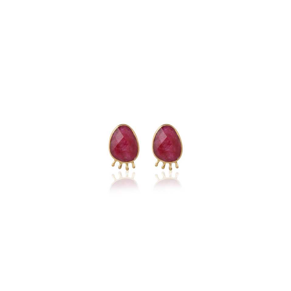 925 Sterling Silver Gemstone Earring for Women