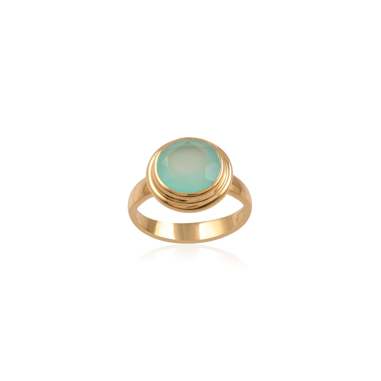 925 Sterling Silver Single Stone Silver Ring