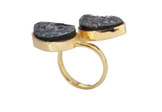 925 Sterling Silver Multi Gem Stone Silver Ring