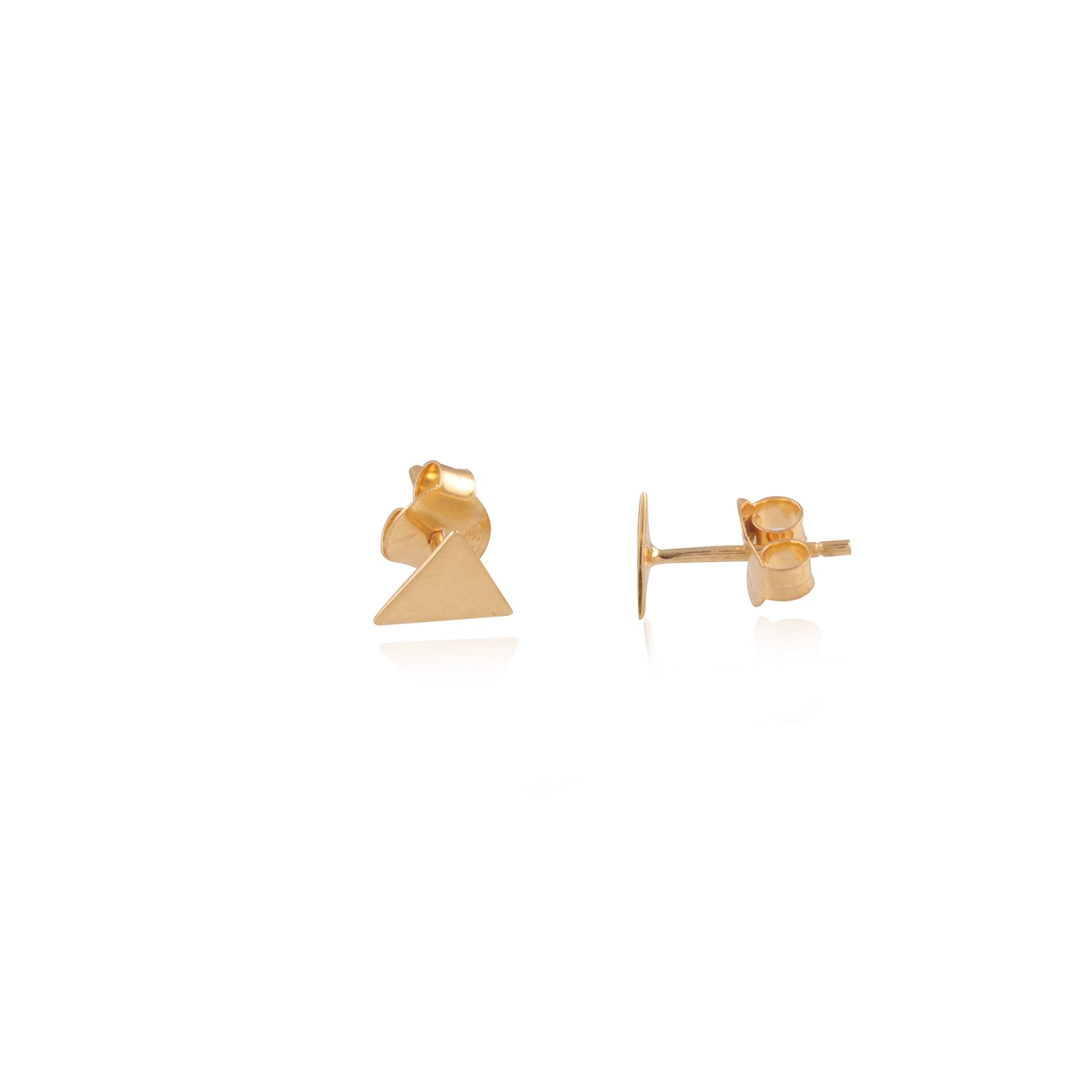 925 Silver Plain Studd Earring