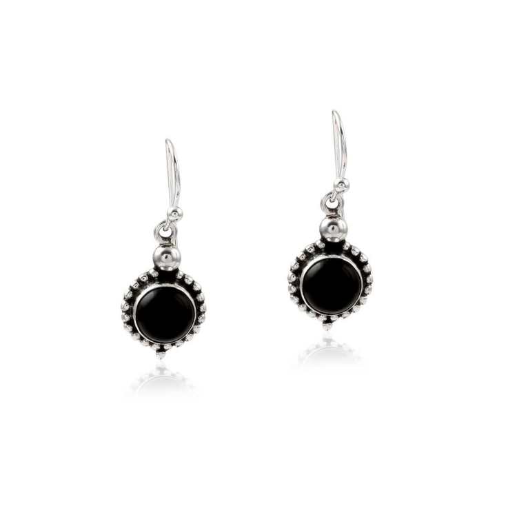 925 Silver stone Earring