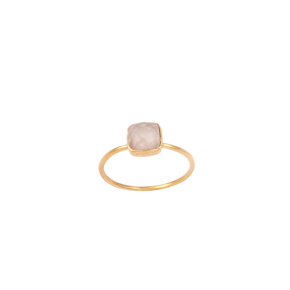 Silver Gemstone Ring
