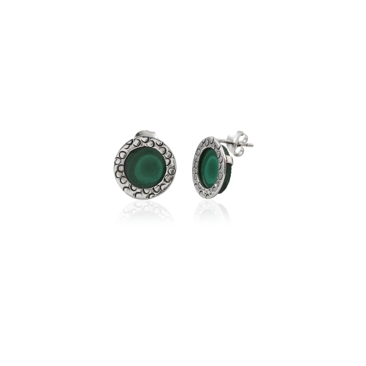 Classic Gemstone Silver Earring for women