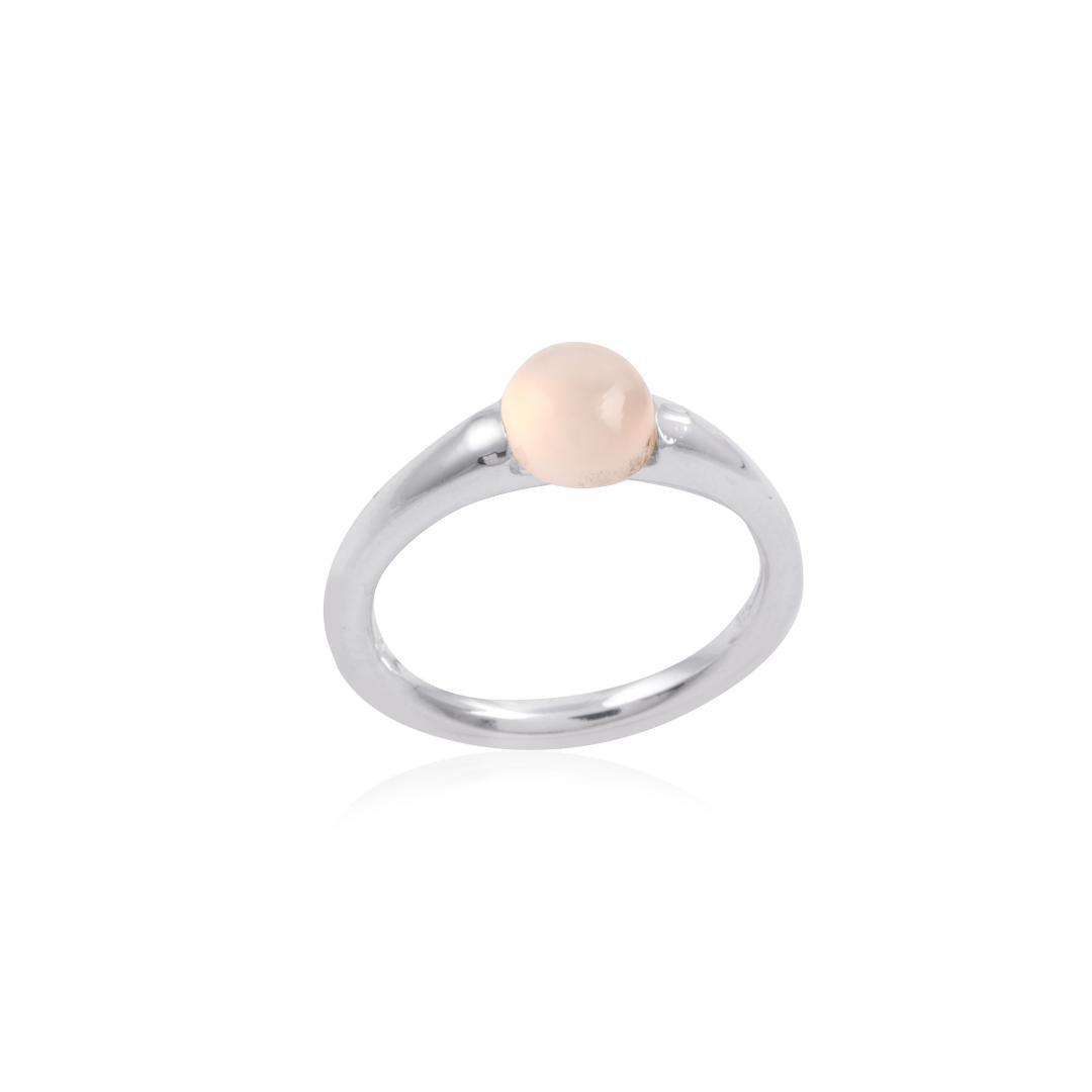925 Sterling Silver Gemstone Bazel Silver Ring