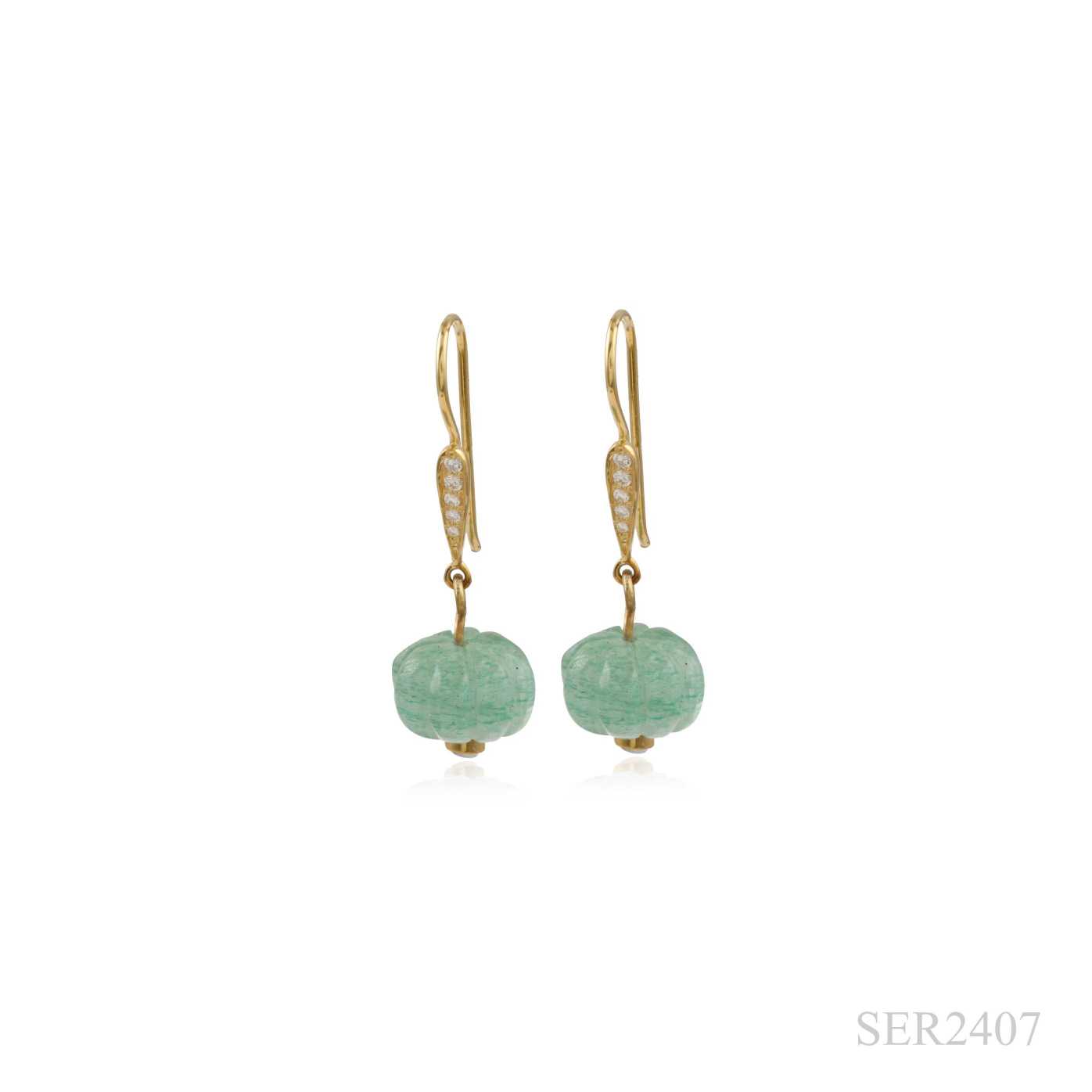 925 Sterling Sivler Gemstone Drop Earring