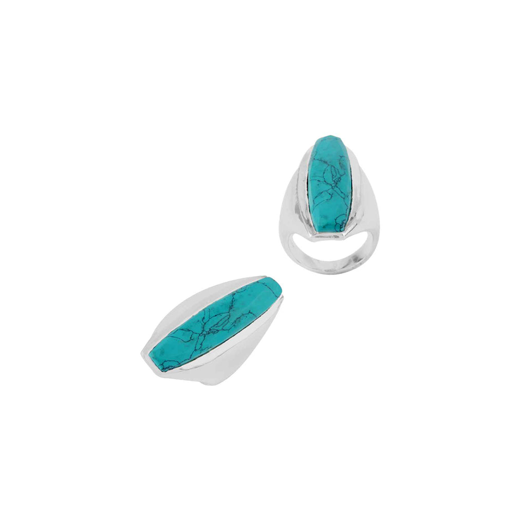 925 Sterling Silver Single Stone Silver Ring