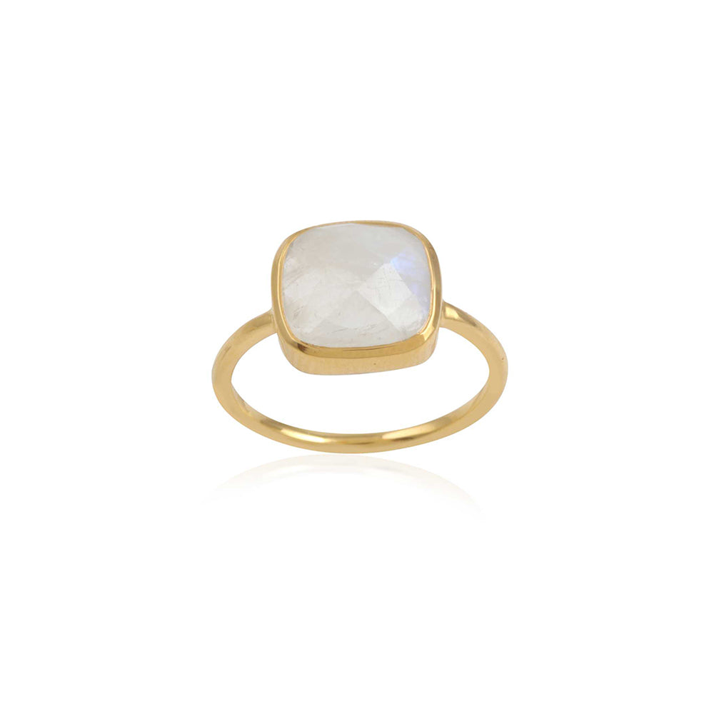 925 Sterling Silver Single Stone Silver Ring