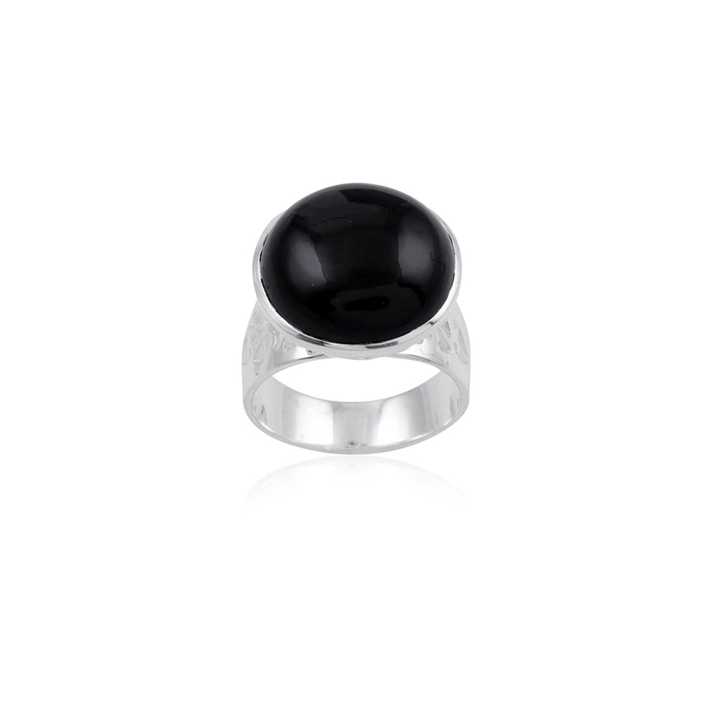 925 Sterling Silver Single Stone Silver Ring