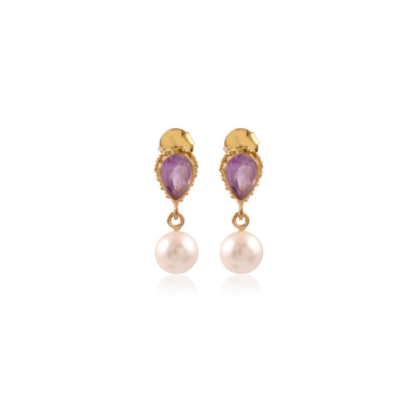 925 Silver Multi Stone Earring
