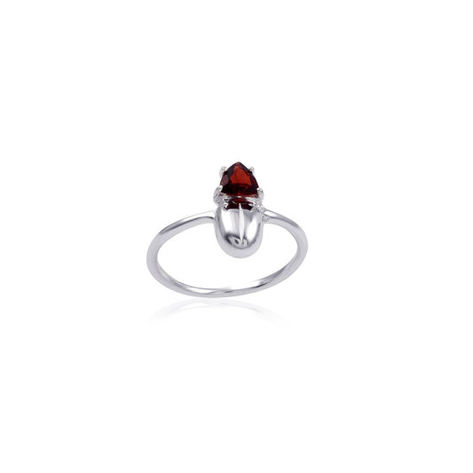 925 Sterling Silver Gemstone Ring