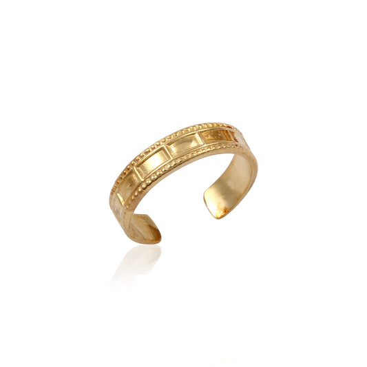 925 Sterling Silver Carving Ring
