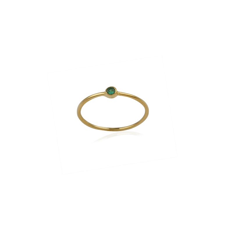 925 Sterling Silver Single Stone  Silver Ring