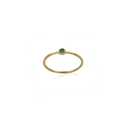 925 Sterling Silver Single Stone  Silver Ring