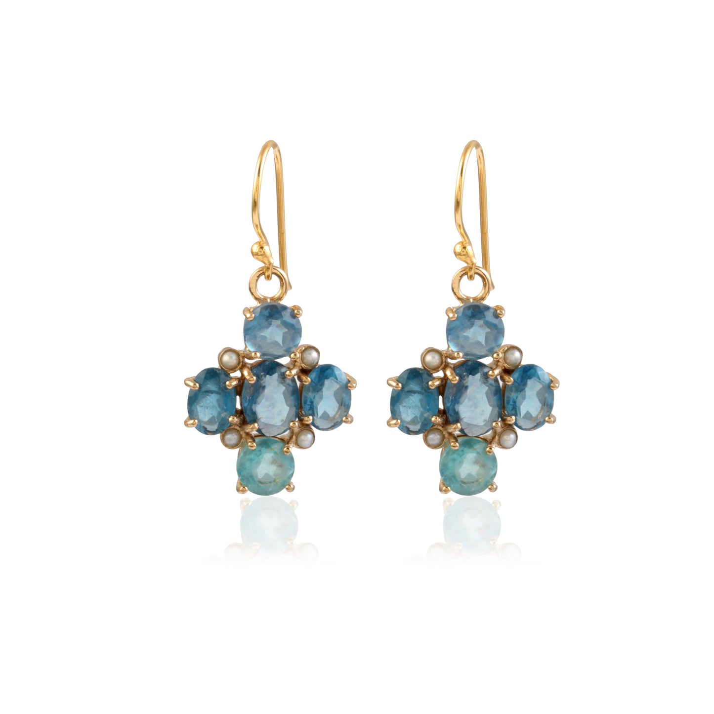 925 Silver Prong Earring