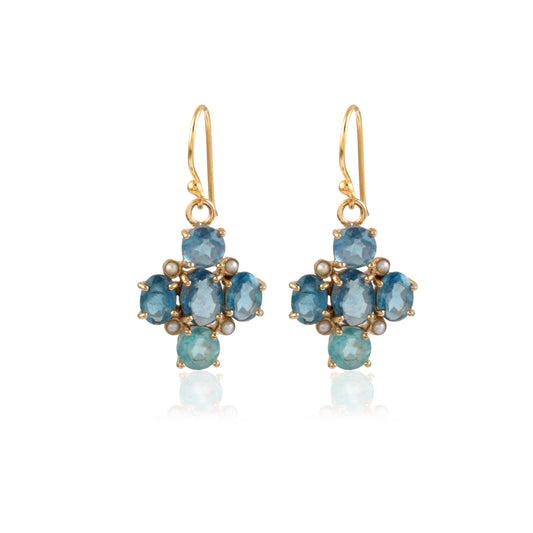 925 Silver Prong Earring