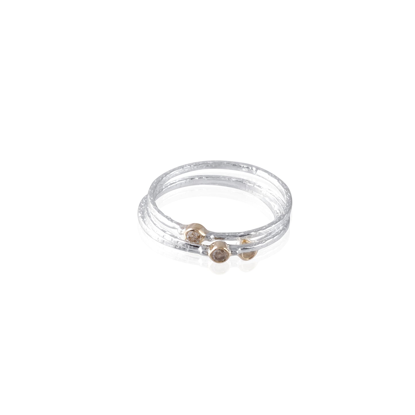 925 Sterling Silver Single Stone Silver Ring