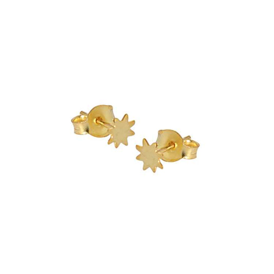 Designer Gold Platted Silver Earring made with 925 Sterling Silver