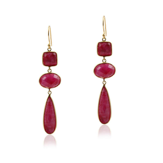 925 Silver Gemstone Earring
