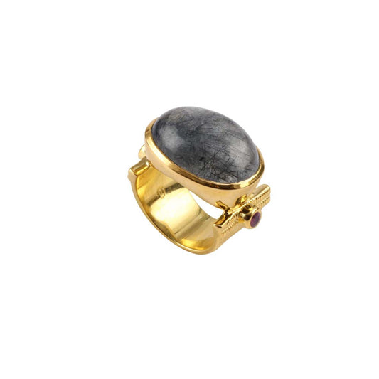 925Sterling Silver Carving Ring