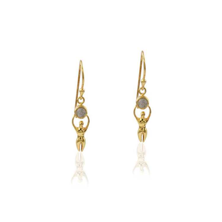 925 Silver Single Stone Earring