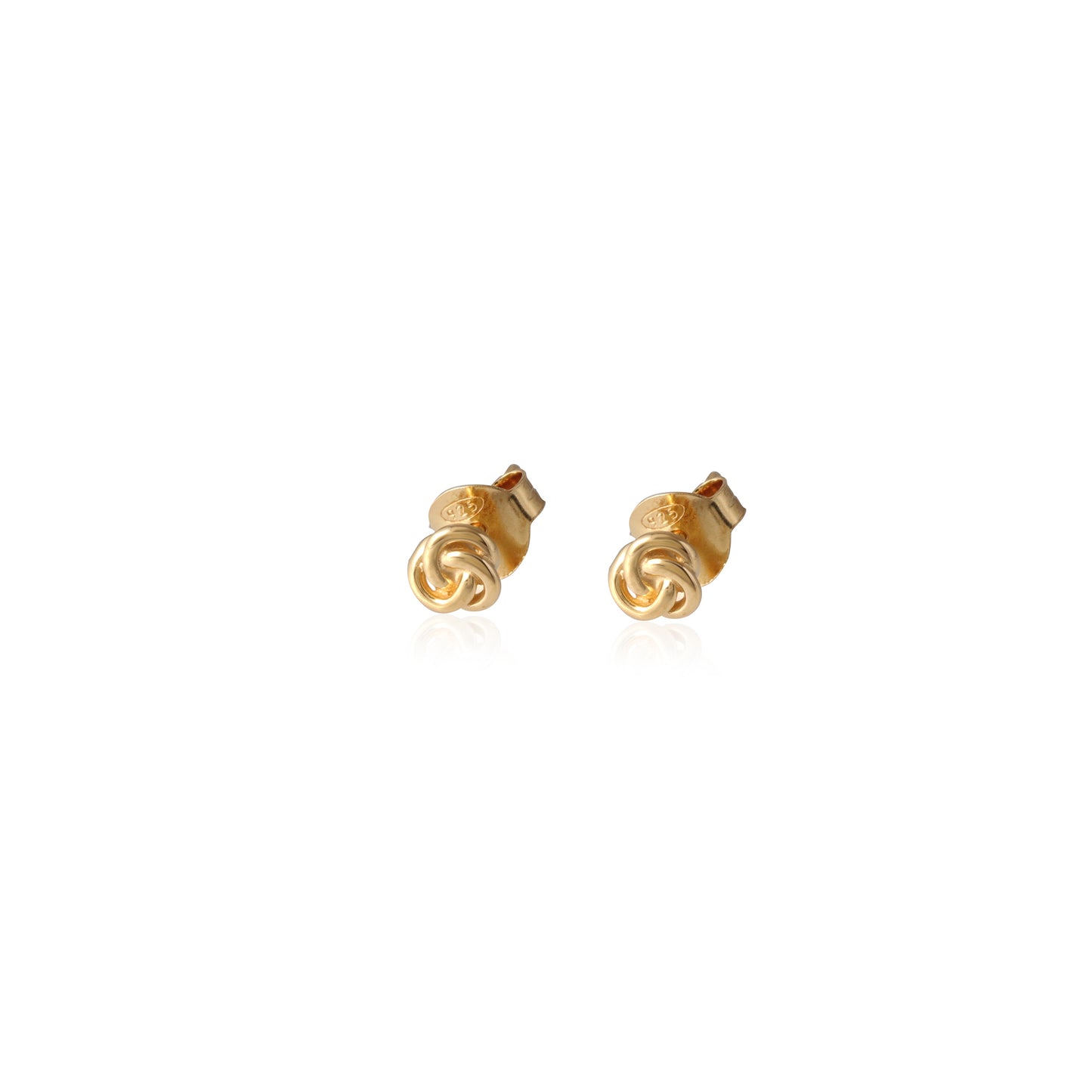925 Silver Plain Studd Earring