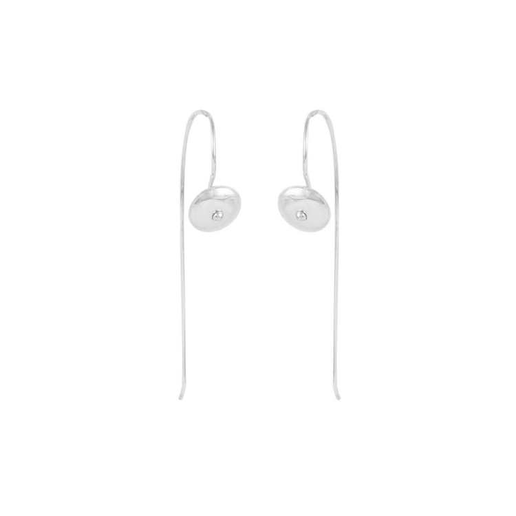 Sleek Modern Drop Earring with Clean Contemporary Design Everyday Jewellery Earring