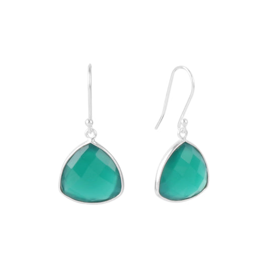 925 Silver Single Stone Earring