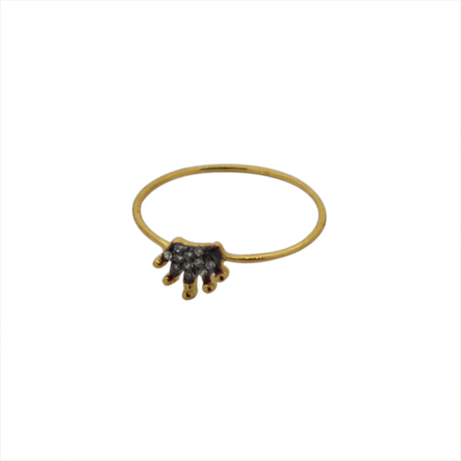 Modern Style Gemstone Silver Ring with 925 Sterling Silver
