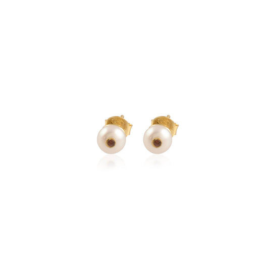 925 Silver Round Earring