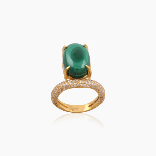 Premium Multi Gemstone Silver Ring with 925 Sterling Silver