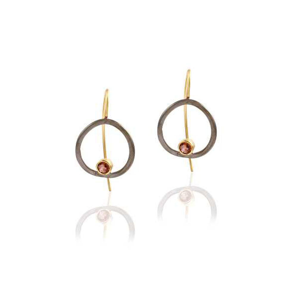 925 Silver Single Gemstone Earring