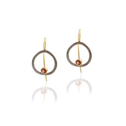 925 Silver Single Gemstone Earring