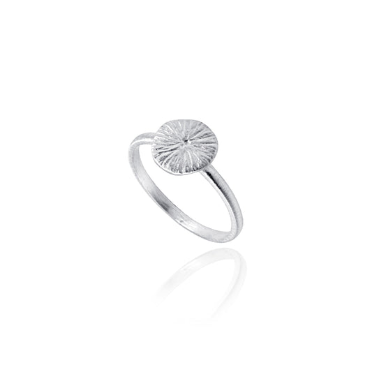 925 Silver Disk Ring
