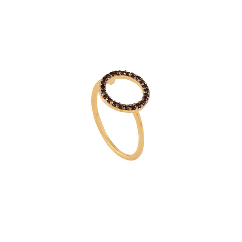 925Sterling Silver Round Ring