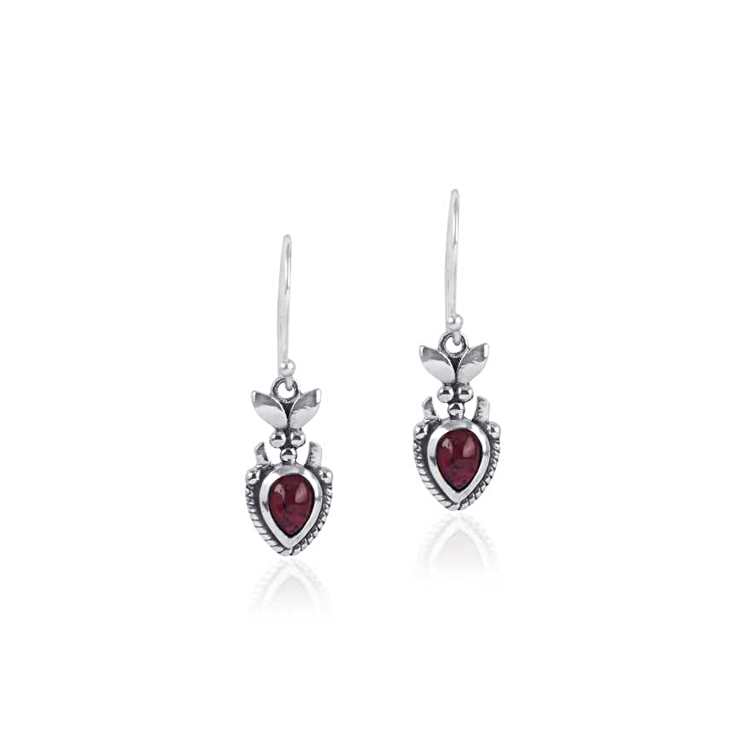 925 Silver stone Earring