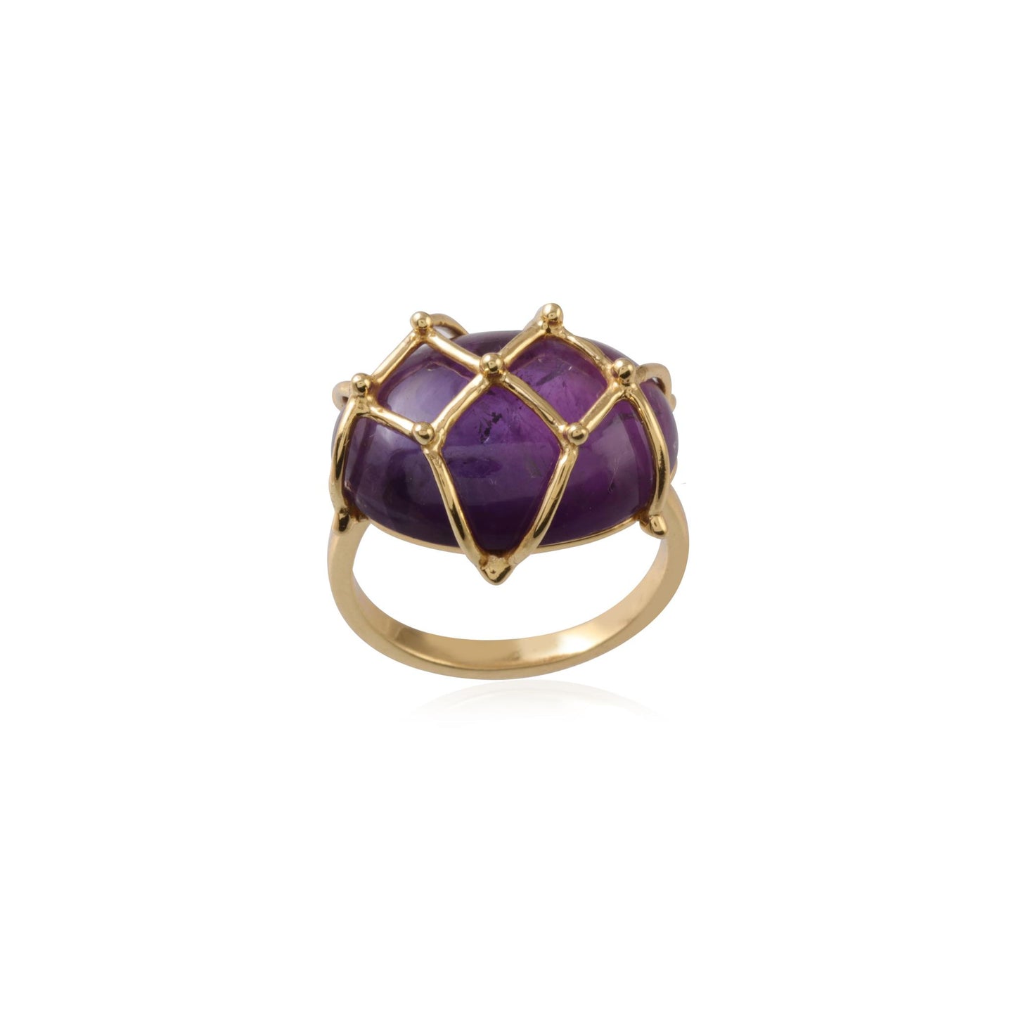 Gemstone Silver Ring made with 925 Sterling Silver