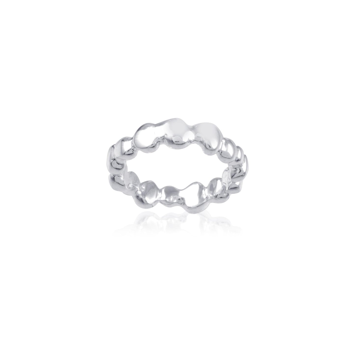 Elegant Silver Ring with 925 Sterling Silver