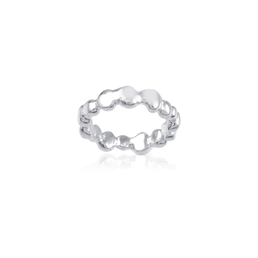 Elegant Silver Ring with 925 Sterling Silver