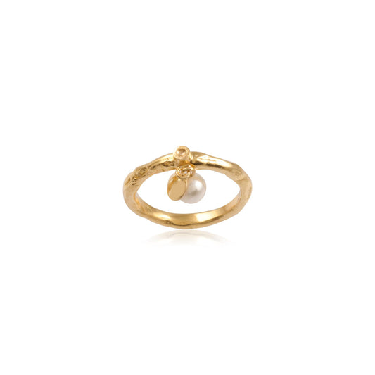 Modern Style Gemstone Ring With 925 Sterling Silver