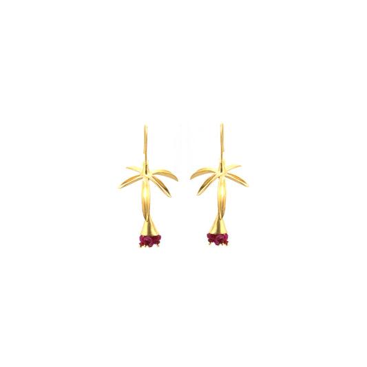 925 Silver Stone Beads Earring