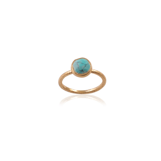 Single Gemstone Silver Ring