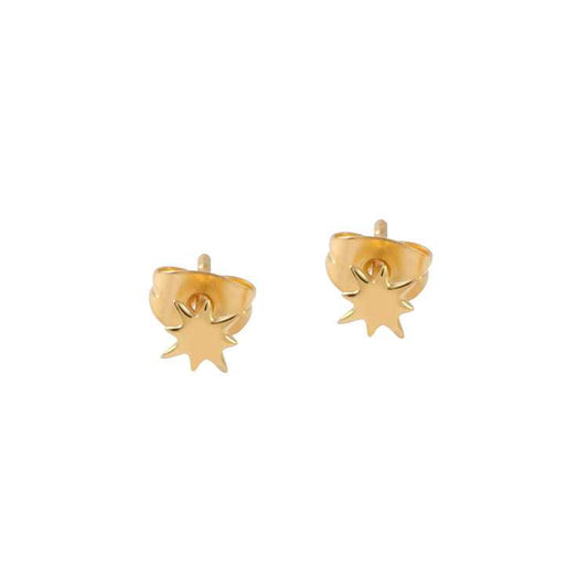 925 Silver Plain Studd Earring
