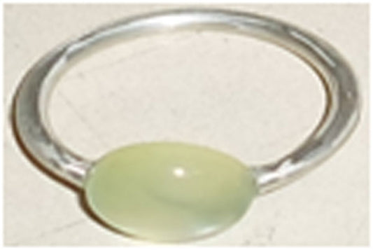 925 Sterling Silver Single Stone Silver Ring