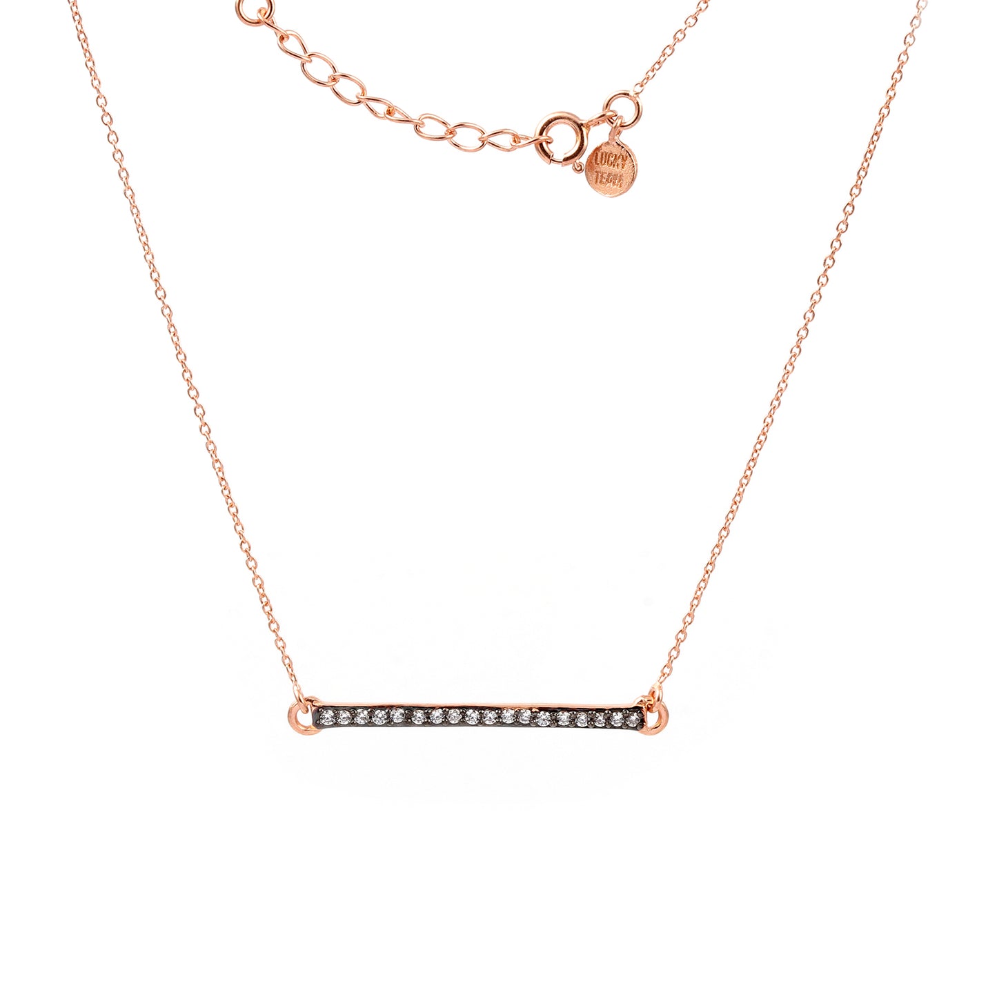 Gemstone Necklace with 925 Sterling Silver