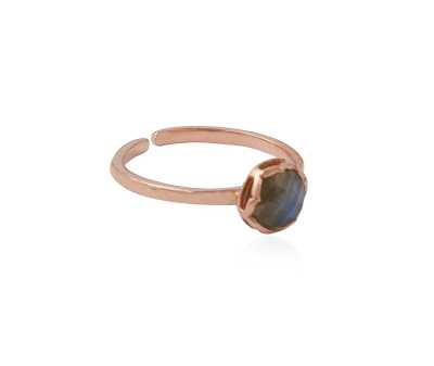 925 Sterling Silver Single  Stone Silver Ring