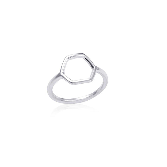 Plain Silver Ring With 925 Sterling Silver